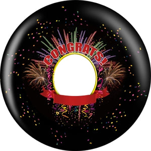 OnTheBall Congrats Custom Bowling Ball