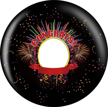 OnTheBall Congrats Custom Bowling Ball