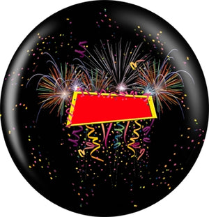 OnTheBall Congrats Custom Bowling Ball Side 2