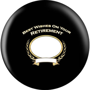 OnTheBall Retirement Black Custom Bowling Ball
