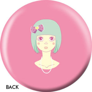 OnTheBall Cute Stare Bowling Ball Side 2