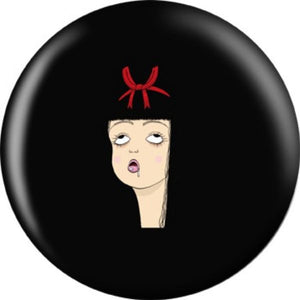 OTB Designer Angel Szafranko Drooling Girl Bowling Ball