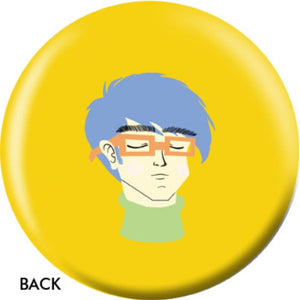 OnTheBall Geek Bowling Ball Side 2