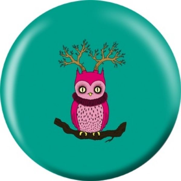 OnTheBall Weird Owl Bowling Ball
