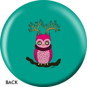 OnTheBall Weird Owl Bowling Ball Side 2