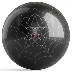 OnTheBall Anne Stokes Aracnafaria Bowling Ball Back