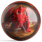OnTheBall Anne Stokes Dragonkin / Dragons Lair Bowling Ball Back