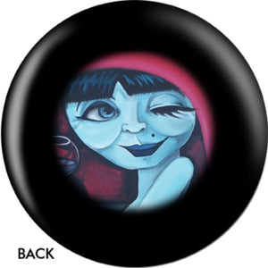 OnTheBall Merlot Streep Bowling Ball Side 2