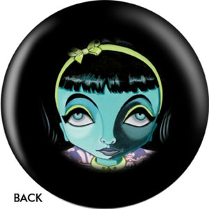 OnTheBall Wallflower Bowling Ball Side 2