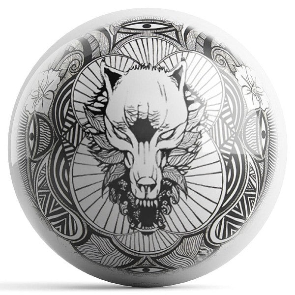 OnTheBall Ben Fellowes Wolfen Bowling Ball Back