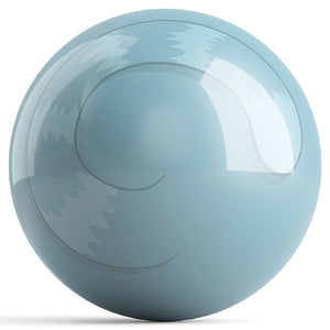 OnTheBall Brandon Starr Blue Pirate Cat Bowling Ball Back