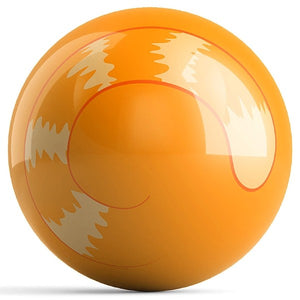 OnTheBall Brandon Starr Cat Bowling Ball Back