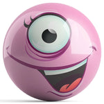 OnTheBall Brandon Starr Pink Monster Bowling Ball Front