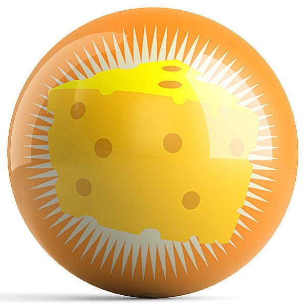 OnTheBall Dave Savage Cheese Ball Bowling Ball Front