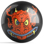OnTheBall Dave Savage Devil Bowling Ball Front
