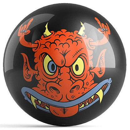 OnTheBall Dave Savage Devil Bowling Ball Front