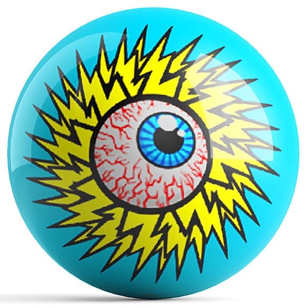 OnTheBall Dave Savage Electric Eye Bowling Ball Front