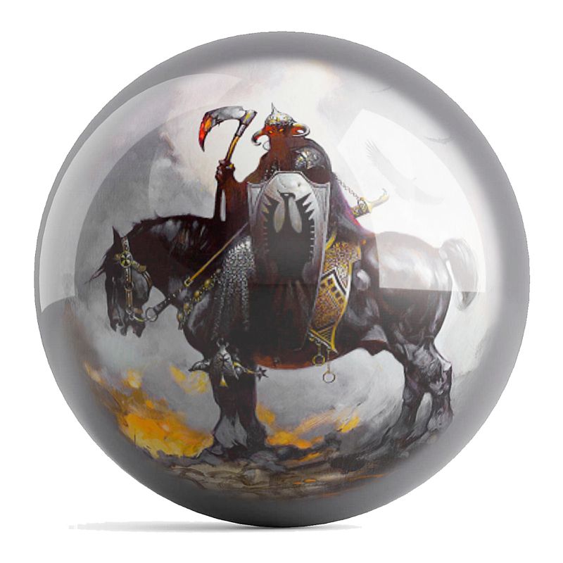 Frank Frazetta Death Dealer Bowling Ball Front