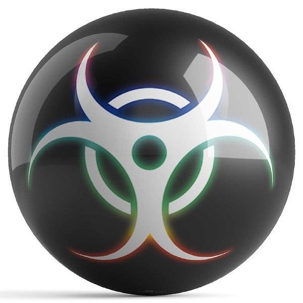 OnTheBall Houk Biohazard Bowling Ball Front