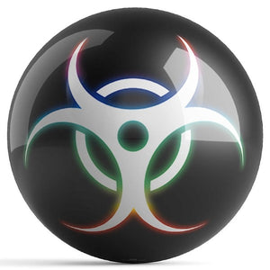 OnTheBall Houk Biohazard Bowling Ball Front