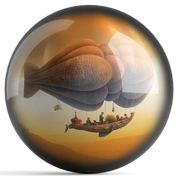 OnTheBall Houk Endless Journey Bowling Ball Front