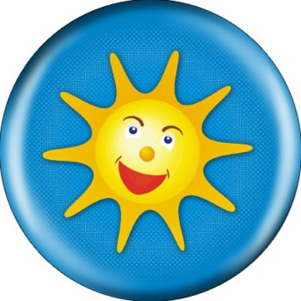 OnTheBall Sun Bowling Ball