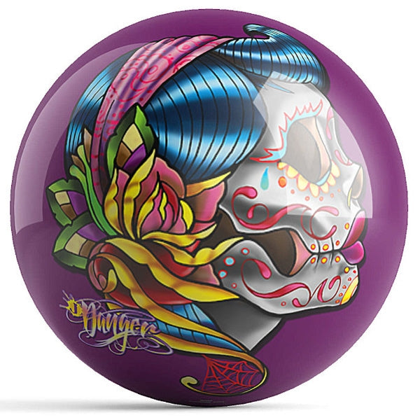 OnTheBall J. Danger Sugar Gypsy Bowling Ball Front