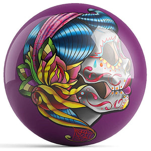 OnTheBall J. Danger Sugar Gypsy Bowling Ball Back