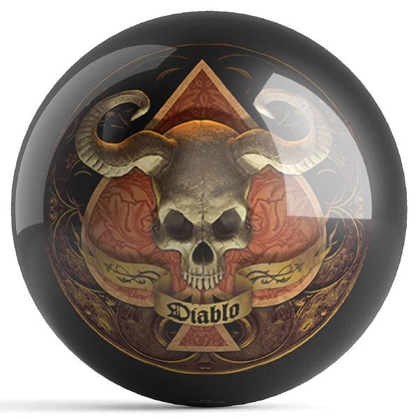 OnTheBall Jason Juta Diablo Bowling Ball Front