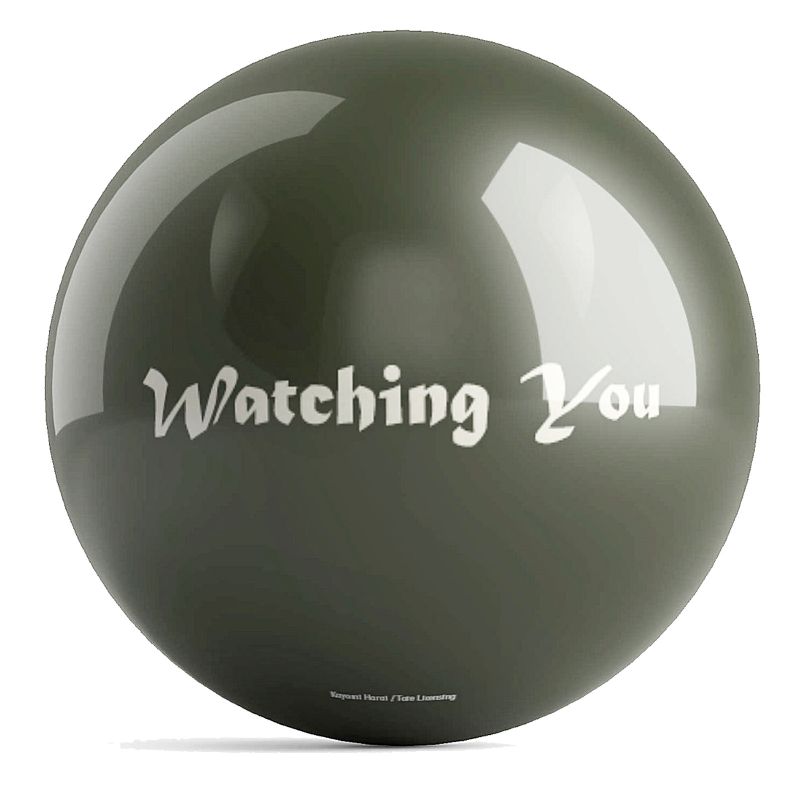 Kayomi Harai White Tiger Bowling Ball Back