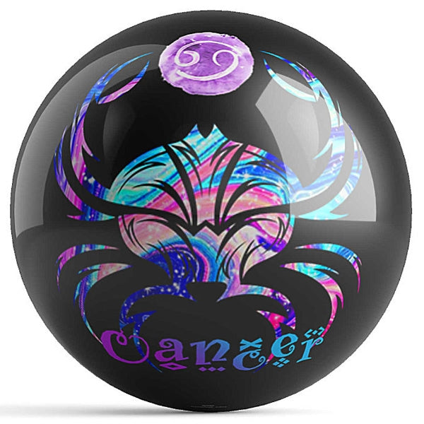 OnTheBall Kelleigh Williams Cancer Bowling Ball Back