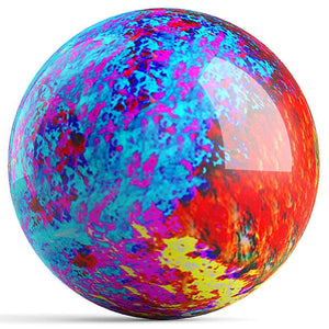 OnTheBall Kelleigh Williams Paint Yourself Bowling Ball Back