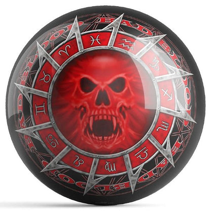 OnTheBall Michael Graham Bad Blood Bowling Ball Front