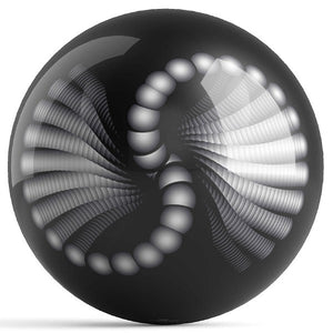 OnTheBall Stan Ragets Mobius Strip Bowling Ball Back
