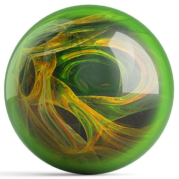 OnTheBall Stan Ragets Nuclear Fission Bowling Ball Front