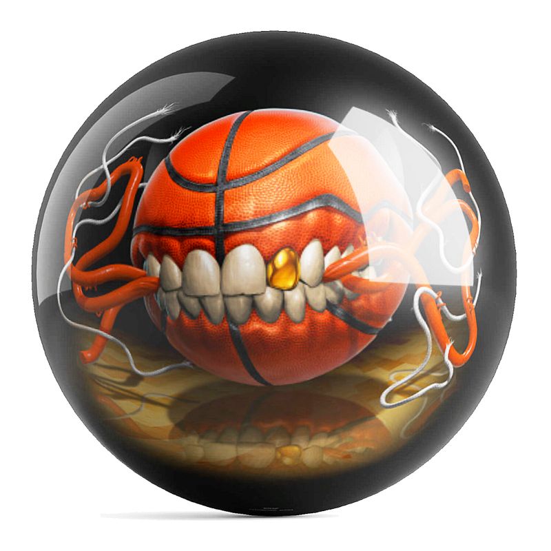 OnTheBall Tom Wood Hoop Monster Bowling Ball