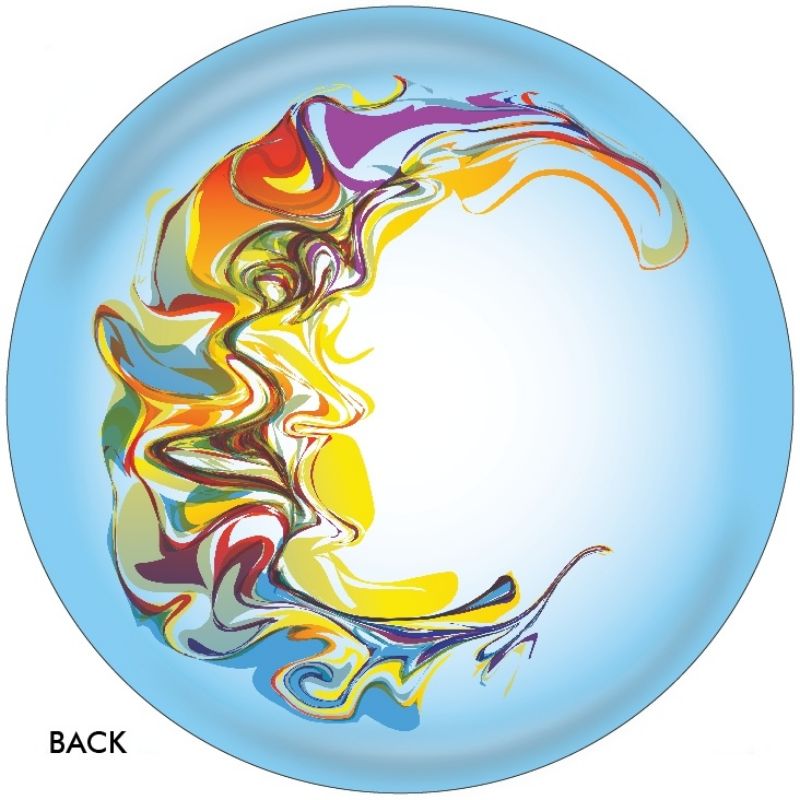 OnTheBall Valentina Georgieva Abstract Bowling Ball Side 2