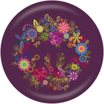 OnTheBall Valentina Georgieva Abstract Flowers Bowling Ball