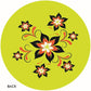 OnTheBall Valentina Georgieva Flowers Bowling Ball Side 2