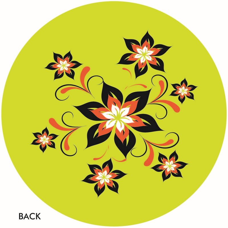 OnTheBall Valentina Georgieva Flowers Bowling Ball Side 2