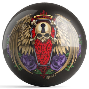 OnTheBall William Webb II Flying Dead Bowling Ball Back