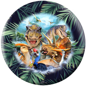 OnTheBall Animal Selfies Dinosaurs Bowling Ball