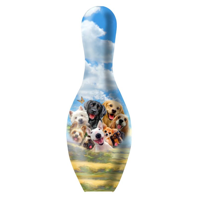 OnTheBall Animal Selfies Dogs Bowling Pin