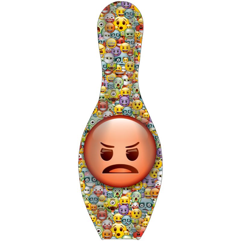 OnTheBall Emoji Steamed Devil bowling pin