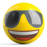 OnTheBall Emoji Yellow Faces Bowling Ball Front