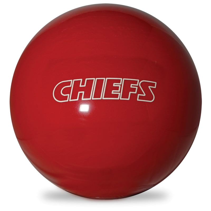 NFL Engraved Kansas City Chiefs Bowling Ball Back