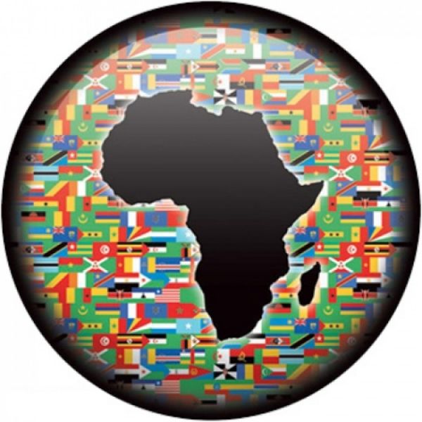 OnTheBall African Flag - One Love Bowling Ball