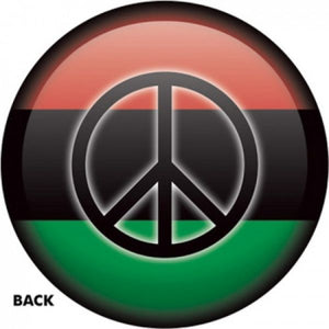 OnTheBall African Flag - Peace Bowling Ball Side 2