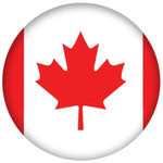 OnTheBall Canadian Flag Bowling Ball
