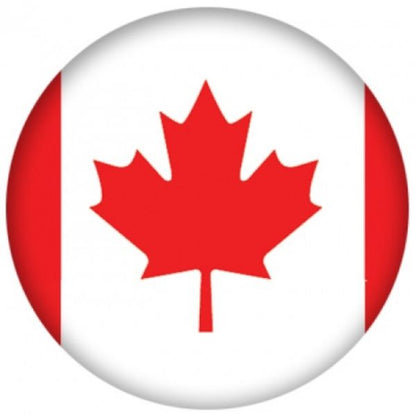 OnTheBall Canadian Flag Bowling Ball